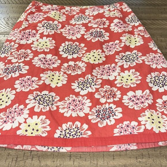 Beautiful 😻 Boden Flower 🌺 🌸 print 💯 % Cotton Skirt 🛍️ 🏝️ ✈️ - Picture 15 of 17